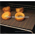 Customized food grade non stick fibergalss mesh conveyor belt for electric oven